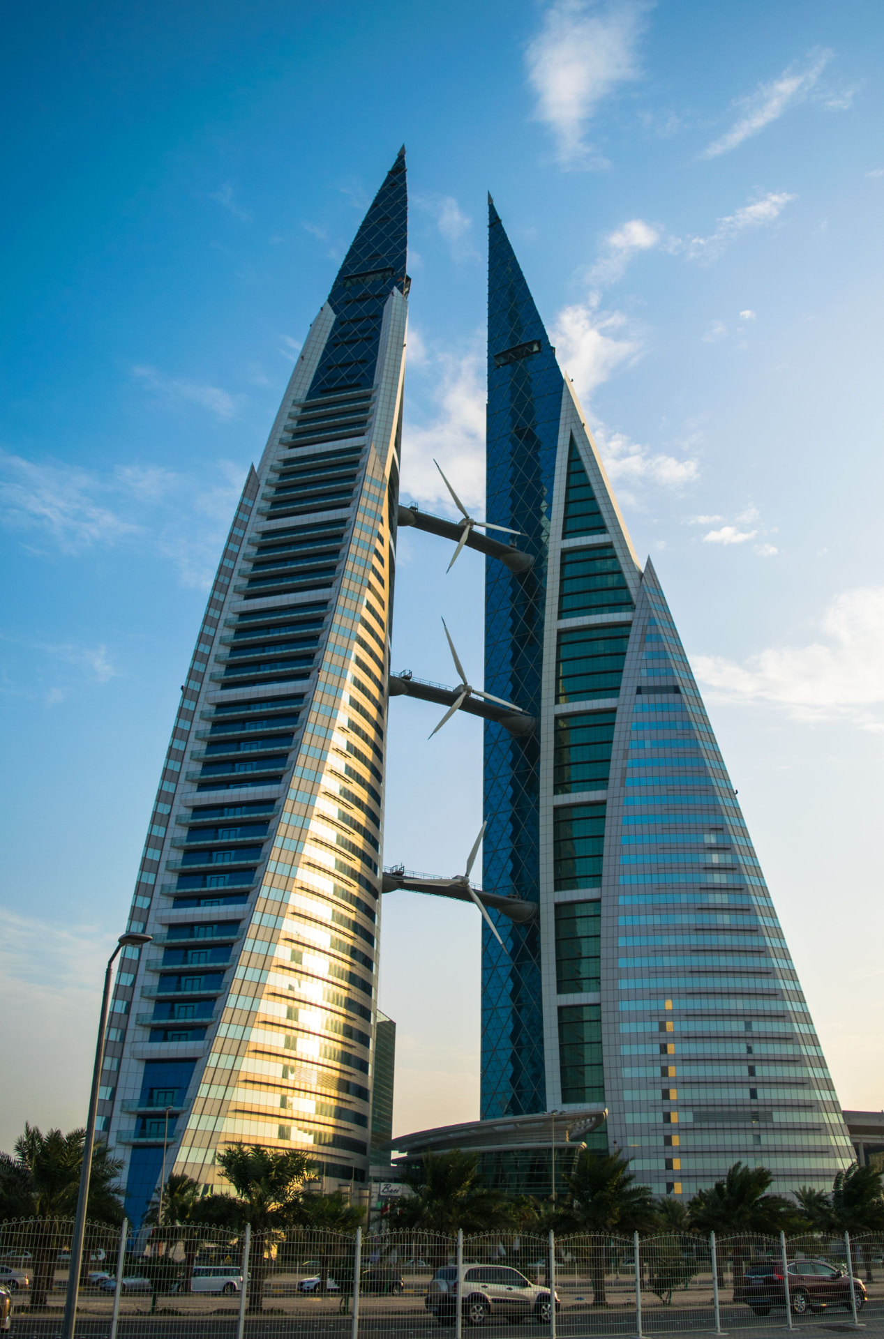 Bahrain World Trade Center towers